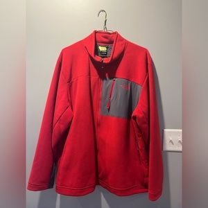 MENS RED NORTHFACE JACKET XXL